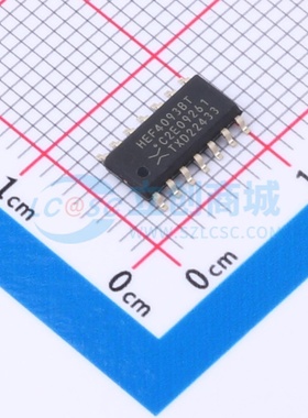 逻辑门 HEF4093BT-Q100.118 SOIC-14 Nexperia(安世) 电子元器件