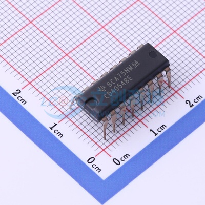 LCD驱动 CD4054BE PDIP-16 TI/德州 电子元器件配单原装正品