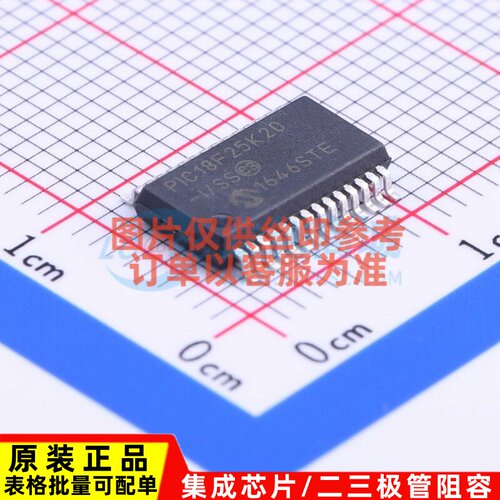 单片机(MCU/MPU/SOC) PIC18F25K20T-I/SS SSOP-28 MICROCHIP(美国