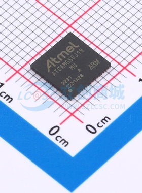 单片机(MCU/MPU/SOC) ATSAMG55J19A-MU QFN-64(7.5x7.5) MICROCHI