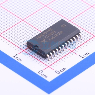 信号开关/编解码器/多路复用器 74HC4514D,653 SOIC-24 Nexperia(