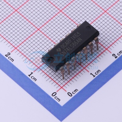 逻辑门 SN74LS86AN PDIP-14 TI/德州 电子元器件配单原装正品