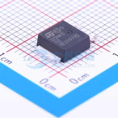 场效应管(MOSFET) STD5NK50ZT4 TO-252 意法半导体芯片 原装正品