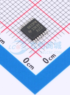步进电机驱动芯片 DRV8833PWR TSSOP-16 TI/德州 电子元器件配单