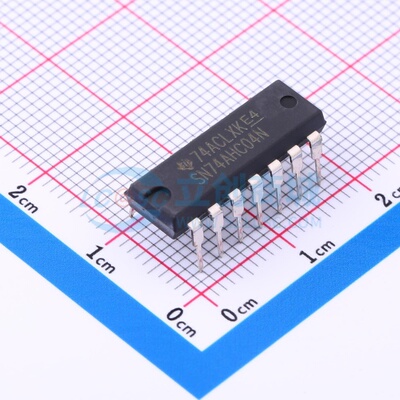 反相器 SN74AHC04N PDIP-14 TI/德州 电子元器件配单原装正品