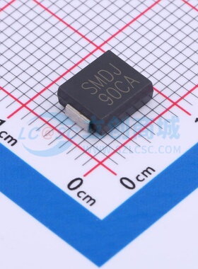 静电保护器(TVS/ESD) SMDJ90CA SMCG CJ(江苏长电/长晶) 原装正品