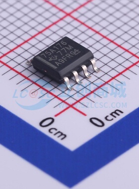 RS-485/RS-422芯片 SN75ALS176DR SOIC-8 TI/德州 电子元器件配单