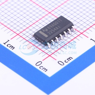 运算放大器 TLC2254AIDR SOIC-14 TI/德州 电子元件配单原装正品