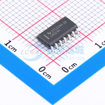 运算放大器 LM324KDR SOIC-14 TI/德州 电子元器件配单原装正品