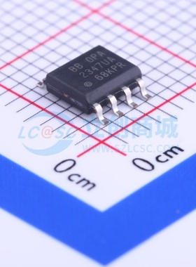 运算放大器 OPA2347UA SOIC-8 TI/德州 电子元器件配单原装正品