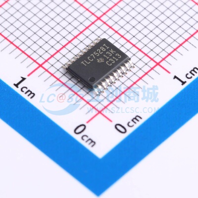 数模转换芯片DAC TLC7528IPWR TSSOP-20 TI/德州 电子元器件配单