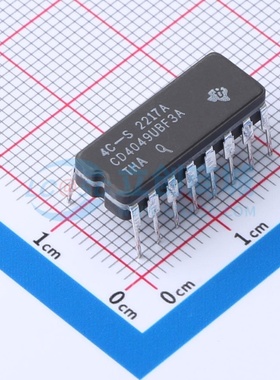 缓冲器/驱动器/收发器 CD4049UBF3A CDIP-16 TI/德州 电子元器件