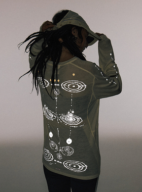 CONP 25AW 宇宙回音羊毛训练T恤 米白