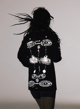 CONP 25AW 宇宙回音羊毛训练T恤 暗黑