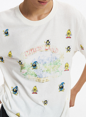 CONP 25SS 微麻肌理小人国贴图T恤