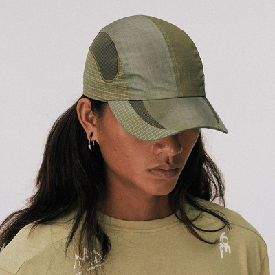 CONP 25AW 果酸渗透扎染山系拼色薄款骑行帽