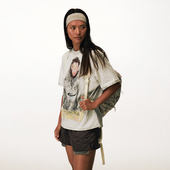 SINCE CONP 25SS TMRW联名做旧纯棉T恤