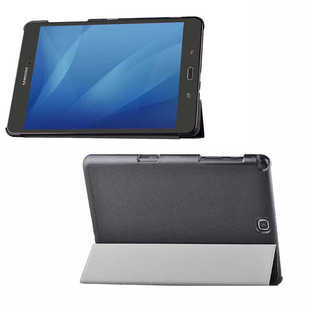 适用于三星Tab 8.0平板皮套T350 T355C P350三折电压保护套壳