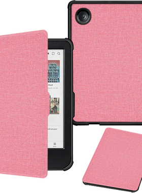 适用 Kobo Clara Colour N365电子书保护套BW N367麻布纹软壳 2E N506手托皮套