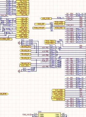 STM32F429开发板原理图PCB STM32F429电路图 MT29F4G08 W9825