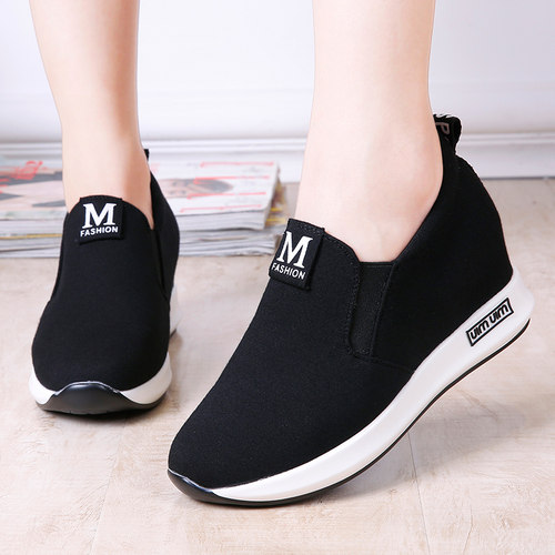 内增高老北京布鞋休闲布料