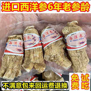 进口西洋参特级散装加拿大花旗参老参条170g可代切片和磨西洋参粉