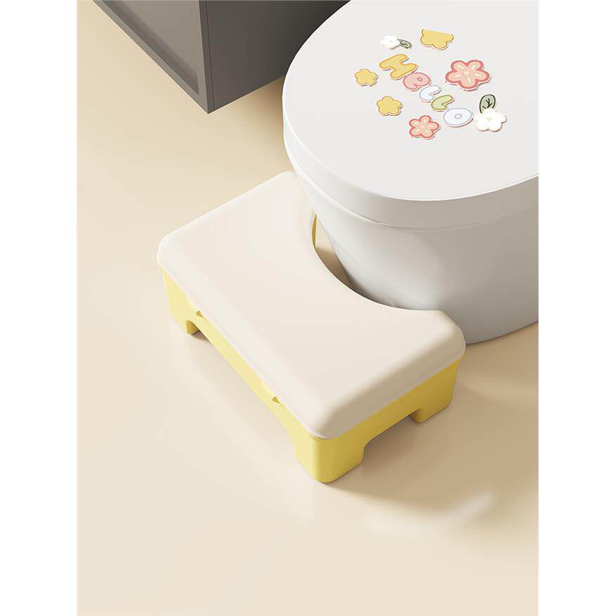 马桶凳塑料加厚收纳凳厕所蹲坑神器踩脚凳儿童卫生间垫脚凳换鞋凳