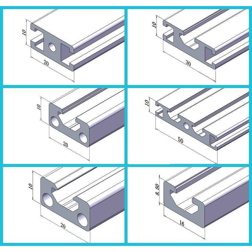 通用铝合金型材10系列 无肩形平板框架102010301050工业铝型材,金属材料及制品,铝型材配件,淘宝优惠券,粉丝福利购,淘宝优惠卷