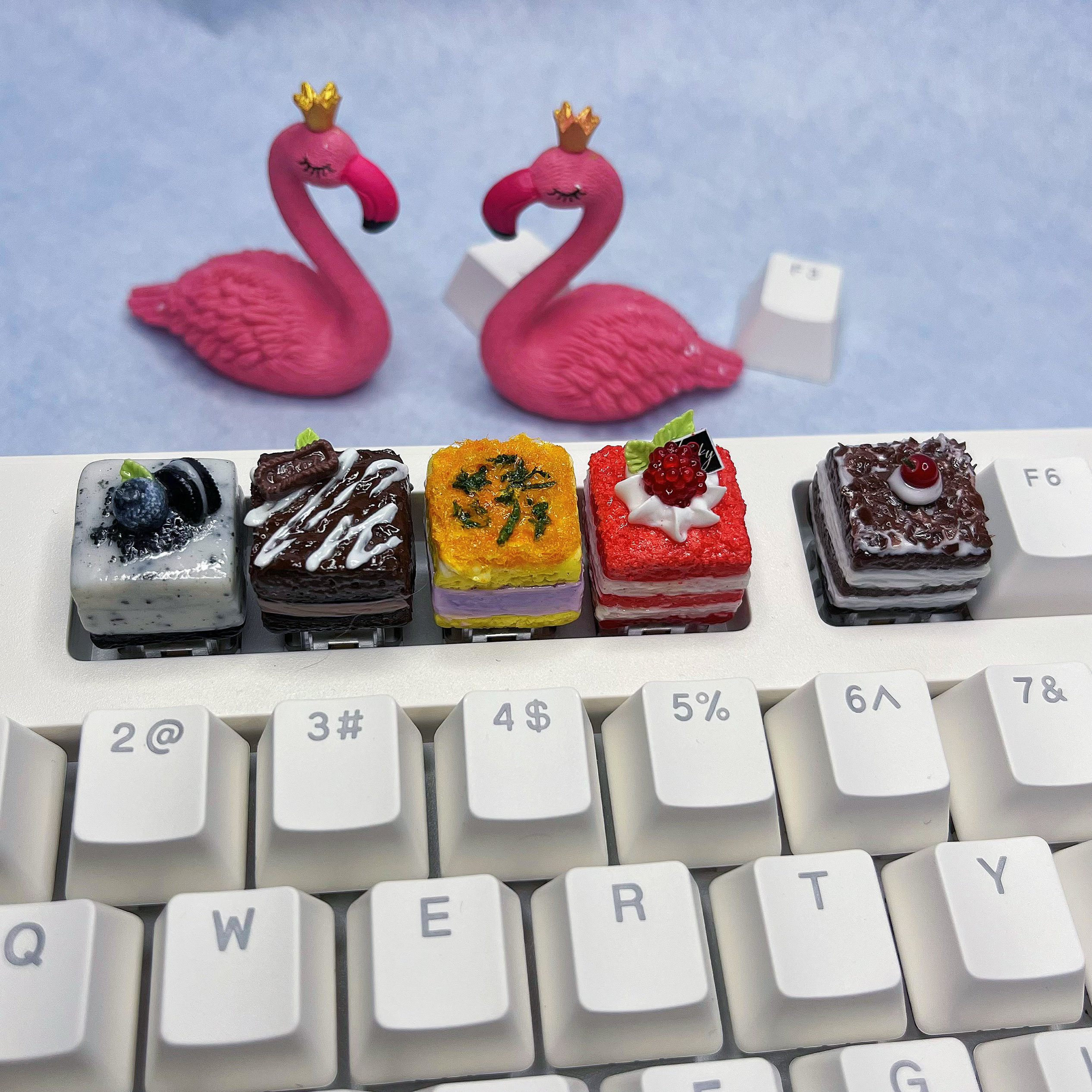 客制化蛋糕键帽甜点美食十字轴机械键盘键帽仿真蛋糕法式点心键帽,电脑硬件/显示器/电脑周边,键帽,淘宝优惠券,粉丝福利购,淘宝优惠卷