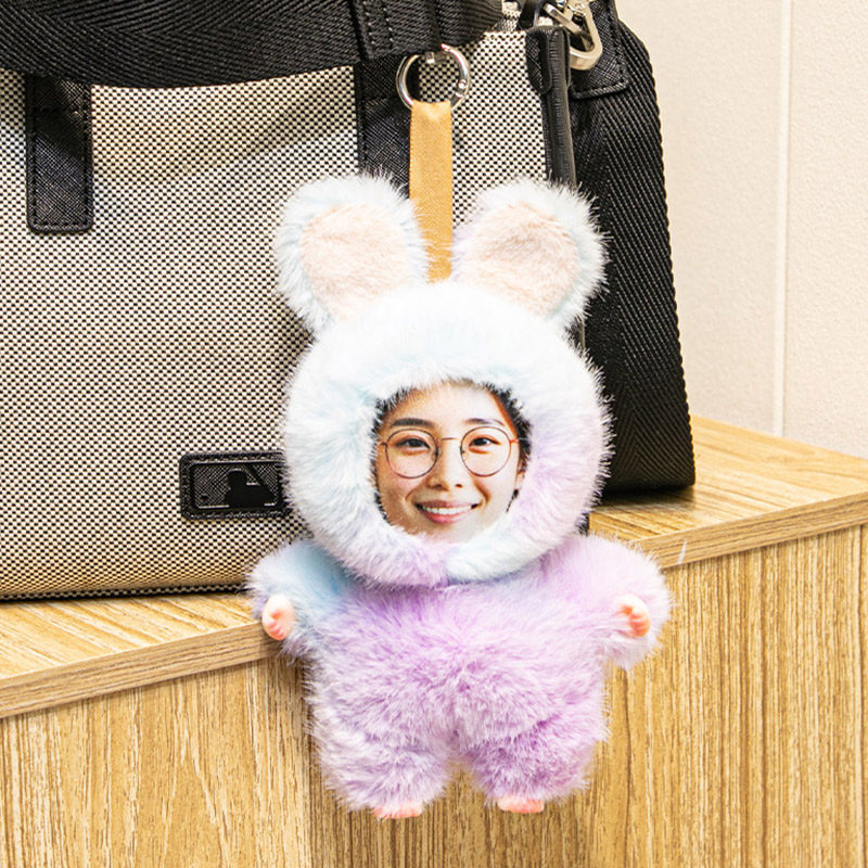 diy来图定制人脸公仔挂件搞怪毛绒玩偶布娃娃送男朋友女生日礼物