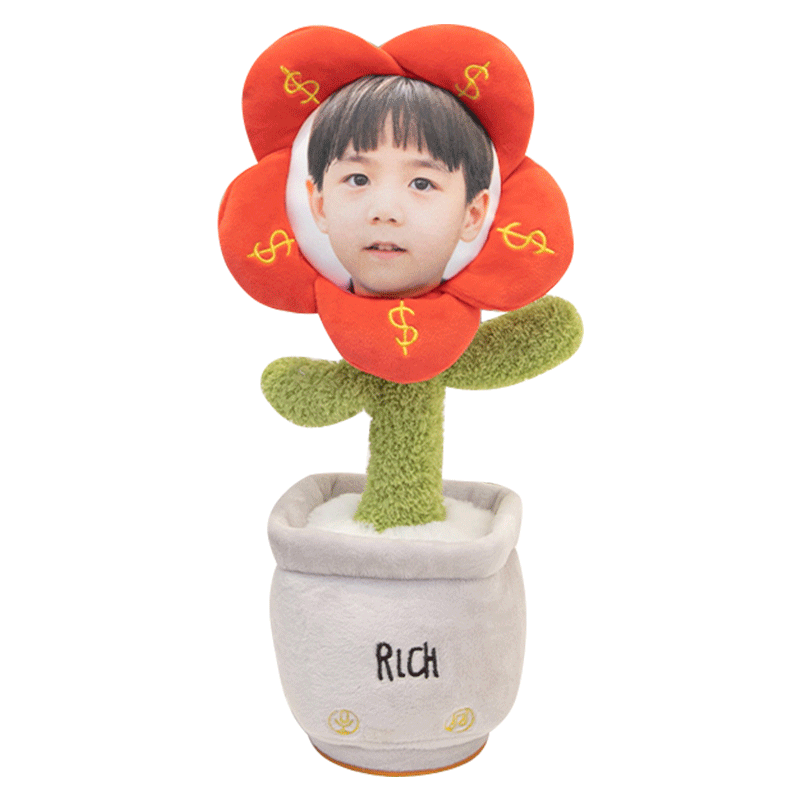 Diy定制照片玩偶人脸娃娃公仔沙雕搞怪搞笑玩具男创意生日礼物女