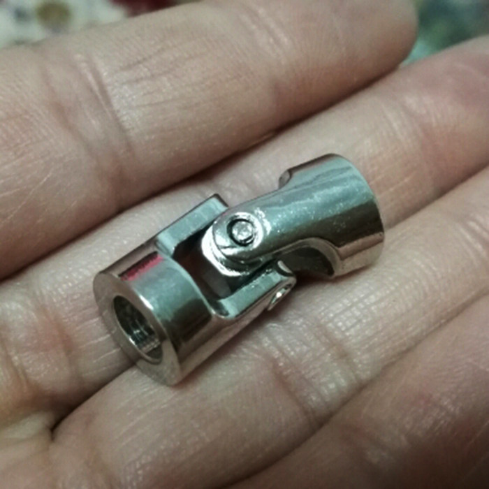 万向节联轴器2/3/4/5/6/8/10mm万向接头船模玩具传动轴转向连接器
