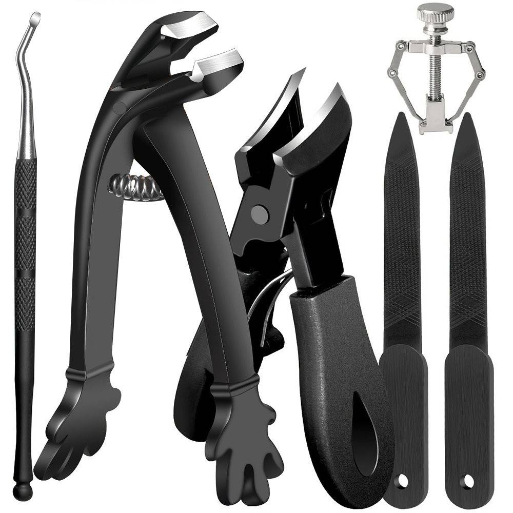 新款新款防飞溅大开口斜口指甲钳去死皮厚指甲鹰嘴美甲