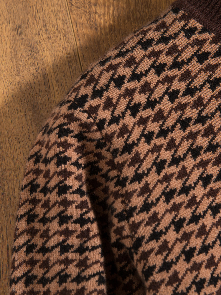 도시 가벼운 럭셔리 터틀넥 캐시미어 스웨터 남성용 두꺼운 옷깃 복고풍 중공업 비즈니스 자카드 스웨터 스웨터 남성용 겨울