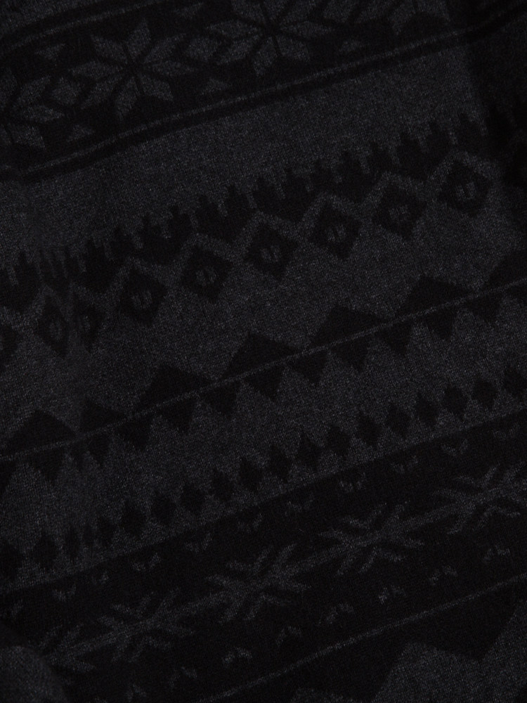 겨울용 남성용 헤비 짙은 꽃무늬 스웨터 노르딕 스타일 퓨어 캐시미어 스웨터 남성용 캐시미어 스웨터 도톰한 라운드넥