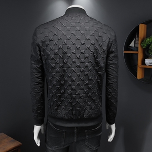 2024年秋冬新款男士棒球款潮男夹克外套；货号2410 P150 假模图图片
