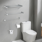 绿太阳943系列浴室不锈钢毛巾架五金挂件浴巾架三角篮置物架94302