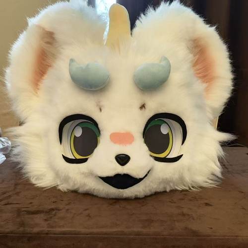 定制手作天禄成品日系兽装与兽焉皮皮兽头漫展cosplay搞怪福瑞控