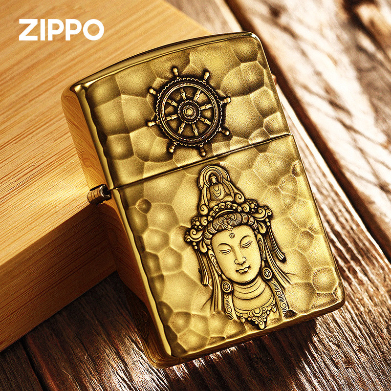 Zippo/之宝盔甲蚊版观心打火机