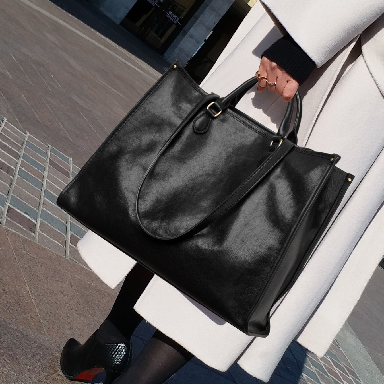 CCAMO包包女士2026新款今年流行的漂亮包包女款大容量真皮单肩包