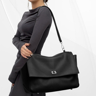 CCAMO真皮包包女款日常百搭包包轻奢小众高级感大容量单肩斜挎包