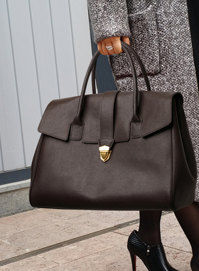 CCAMO包包女式2025新款高端大气真皮大包女大容量高级感时尚手提