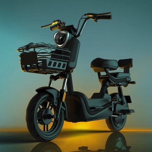 新款新国标电动自行车男女电瓶车成人上学下班踏板车学生代步车