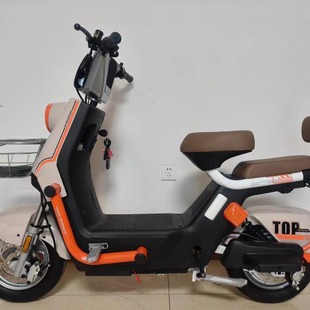 新款 电动车男女士小型电瓶车高速碟油刹电动自行车新国标代步长续