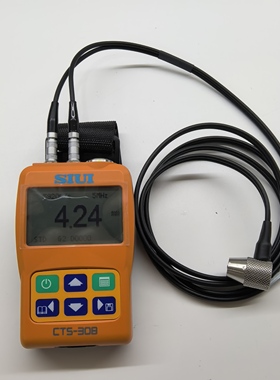 SIUI汕超 CTS-30B超声波测厚仪 配5Z10FG-HC探头 超声钢板测厚仪