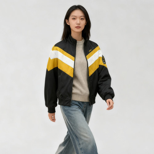 超值女外套秋季宽松拉链休闲夹克