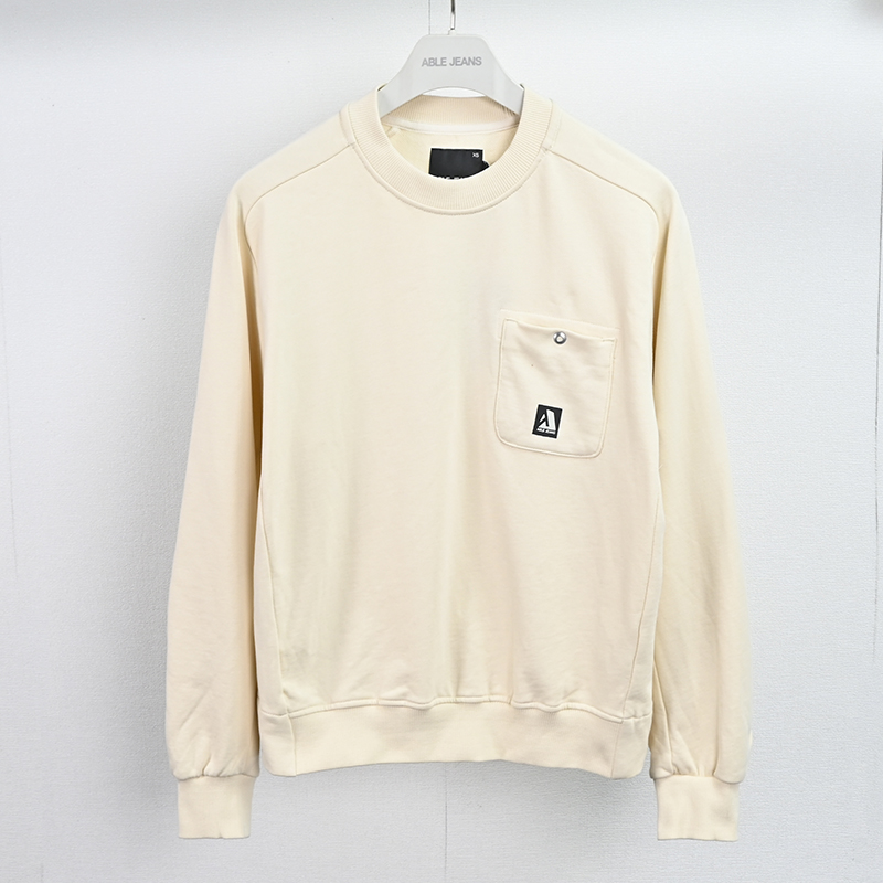 ABLEJEANS潮流男士圆领卫衣