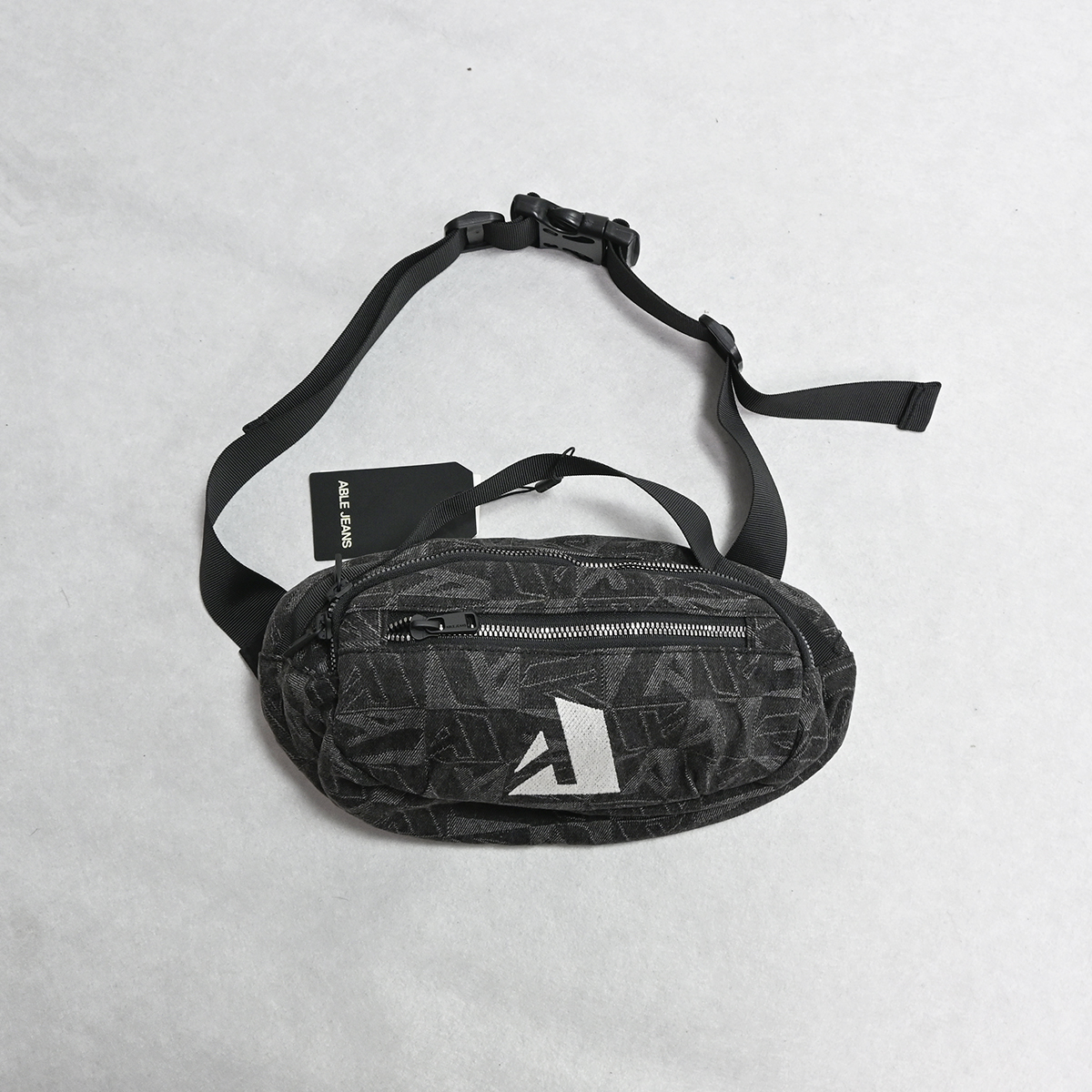 ABLEJEANS情侣牛仔斜挎包