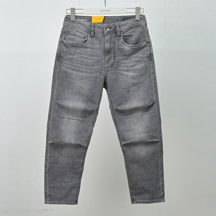 ABLE 黑灰色牛仔裤 JEANS男宽松垮裤 秋季 子潮流 断码 直筒男长裤 特价