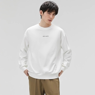 JEANS男女卫衣圆领套头绣花宽松潮上衣 奇奇蒂蒂联名ABLE 秋季 新款